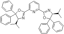 2,6-Bis[(4S)-4,5-dihydro-4-(1-methylethyl)-5,5-diphenyl-2-oxazolyl]pyridine